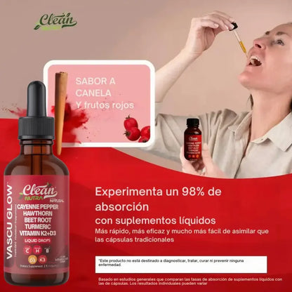 VASCU GLOW ⚡ El impulso que reactiva tu energía, tu fuerza y tu confianza 💪