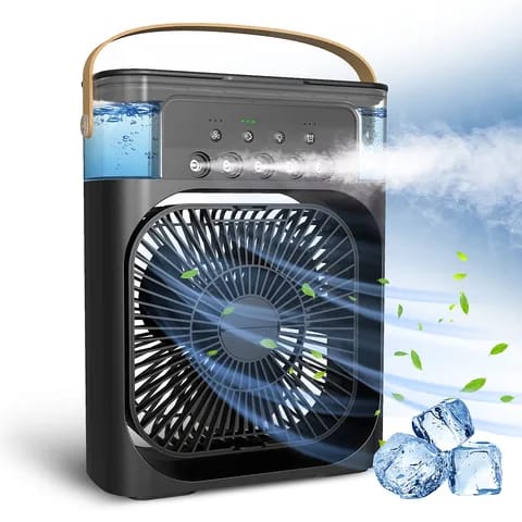 Super Ventilador, Aire acondicionado y Humificador 3 en 1  OFERTA ⭐⭐⭐⭐⭐