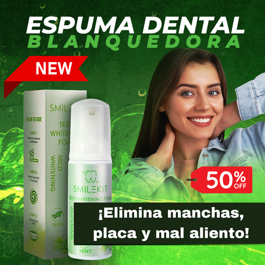 𝗘𝗦𝗣𝗨𝗠𝗔 𝗕𝗟𝗔𝗡𝗤𝗨𝗘𝗔𝗗𝗢𝗥𝗔 𝗦𝗠𝗜𝗟𝗘𝗞𝗜𝗧 🦷 🤩